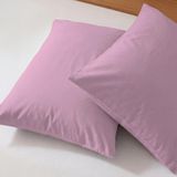 Vera Concept Store The Berb | 2'li Penye Yastık Kılıfı Seti |%100 Pamuk | 50 x 70 | Fermuarlı (Pembe, 50X70)