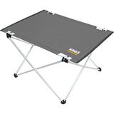 Vera Concept Store Ultralight Katlanır Kamp Sehpası, Piknik, Bbq, Doğa Aktiviteleri, Hiking, Plaj Için Taşınabilir Kompakt Roll Up Outdoor Kamp Masası Orta Boy - Gri