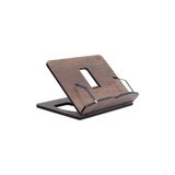 Vera Concept Store Vigo Wood - Kitap Okuma Standı Büyük Boy (Ceviz) - Option-1 - 00-Siyah - Beyaz