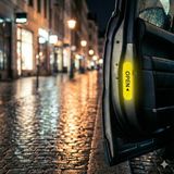Vera Concept Store Vios Store Reflektif Araç Kapı Uyarı Stickerı 2'li Set – Gece Görünür Güvenlik Bandı / Yapışkanlı, Suya Dayanıklı, “open” Yazılı / Kapı Açılınca Uyarı