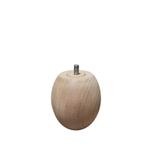 Vera Hediyelik Eşya Ahşap Ayak Gürgen Koltuk Ayağı / Uzunluk : 8 Cm / Çap : 7.5 Cm 3301000000405