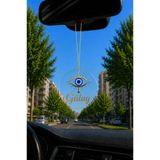 Vera Kişiye Özel Evil Eye Gold Dikiz Aynası Pleksi Araba Süsü