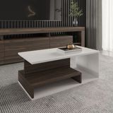 Vera Mini Orta Sehpa – Modern Tasarım, Fonksiyonel Raflı Yap