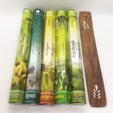Vera Tütsü 5 Çeşit Aloevera, Okaliptüs, Ylang, Paçuli, Mür 100 Adet Tütsü Çubuğu ve Tütsü Kayığı - Dağ Esintisi