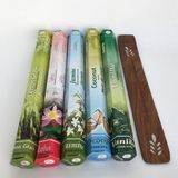 Vera Tütsü 5 Çeşit Limonotu, Lotus, Yasemin, Hindistan Cevizi, Vanilya ve Ahşap Tütsüsülük - Renkli - 100 Adet