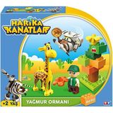 Vera Vtc 10932 Harika Kanatlar Bellonun Yağmur Ormanı 15 Parça Blok - Mega Oyuncak 965874 - 10 cm