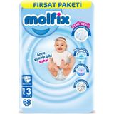 Vera Vtc Bebek Bezi Fırsat Paketi 3 Beden 4-9 kg 68 Adet 965874 - BELİRTİLMEMİŞ
