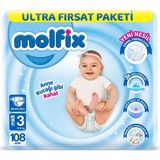 Vera Vtc Bebek Bezi Ultra Fırsat Paketi 3 Beden 4-9 kg 108 Adet 965874 - BELİRTİLMEMİŞ