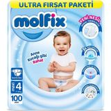 Vera Vtc Bebek Bezi Ultra Fırsat Paketi 4 Beden 7-14 kg 100 Adet 965874 - BELİRTİLMEMİŞ