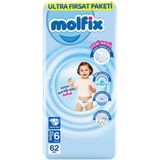 Vera Vtc Bebek Bezi Ultra Fırsat Paketi 6 Beden 15+ kg 62 Adet 965874 - BELİRTİLMEMİŞ