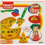 Vera Vtc Crafy Çılgın Pizza Oyun Hamuru Seti 200 G 10 Parça 965874 - BELİRTİLMEMİŞ