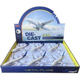 Vera Vtc HW-180 2830 Blue Cb Işıklı Sesli Metal Yolcu Uçağı 965874 - 10 cm