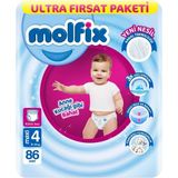 Vera Vtc Külot Bez Ultra Fırsat Paketi 4 Beden 9-14 kg 86 Adet 965874 - BELİRTİLMEMİŞ