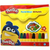 Vera Vtc Play-Doh Çantalı 18'li Pastel Boya 965874 - BELİRTİLMEMİŞ