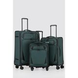 Verage GM23011W Kumaş 3 Lü Valiz Seti - Yeşil