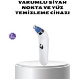 VeraGlobe Buğz Vakumlu Siyah Nokta Temizleme Cihazı – 5 Kademe Güç ve 4 Başlıklı Derin Cilt Bakımı