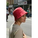 Verahed UV Güneş Koruma Kova Şapka Hafif Katlanabilir Çapraz Outdoor Kırmızı Plaj Deniz Bucket Balıkçı Şapkası - Standart