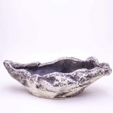 Veramaya 27x8.5x15 cm Beton Gondol Sukulent Çiçeklik