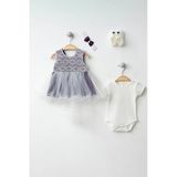 Veramoni Kız Bebek Mevlüt Takımı Gelinlik Abiye Elbise Bebek Doğum Baby Shower Hediyesi
