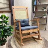 Veranda Minderli Sallanan Sandalye, Antrasit, Naturel Ayak