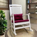 Veranda Minderli Sallanan Sandalye, Fuşya, Lake Ayak