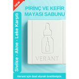 VERANT Pirinç ve Kefir Mayası Sabunu (Kırışıklık - SiviIce - Akne - Leke Karşıtı)