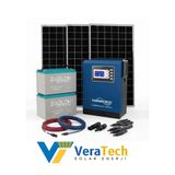Veratech Güneş Enerjisi Bahçe Evi Solar Paketi 395W Güneş Paneli, 100Ah Jel Akü, 3Kva İnverter