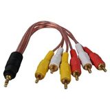Veraura Lifestyle 3.5 mm Stereo Erkek -6 Tos Erkek 5+1 Ses Siste Kablosu