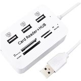 Veraura Lifestyle 3 Port 2.0 USB Çoklayıcı Hub + 4 Slot Kart Okuyucu PM-6052