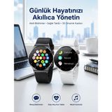 Veraura Lifestyle Akıllı Saat Amoled Ekran Bluetooth Bağlantılı Sesli Görüşme Nabız Ölçer - Standart