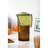 Veraura Lifestyle Akrilik Magic 2,3 Lt Koyu Yeşil Sürahi ( Cam Değildir! )