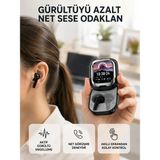 Veraura Lifestyle Aktif Gürültü Engelleme Özellikli Kablosuz Kulaklık – Akıllı Ekranlı Şarj Kutusu