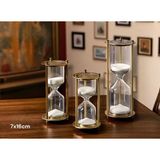 Veraura Lifestyle Dekoratif Cam Kum Saati 7X16 cm - Çok Renkli