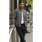 Veraura Lifestyle Erkek Scuba Süet Kumaş Bomber Hırka 179182
