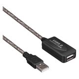 Veraura Lifestyle PM-11426 15 Metre Şeffaf Korumalı USB 2.0 Uzatma Kablosu