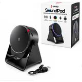 Veraura Lifestyle Soundpad 5ın1 - 5W - 2000MAH Temas Ile Ses Yükseltme - Telefon Stand - Usb-C Şarj Siyah Indiksiyon Ses Yükseltici Bluetooth Hoparlör Speaker EKD-S10