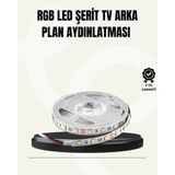 Veraura Lifestyle Tv Arkası LED Şerit Işık Otomatik Açma Kapama Özellikli 2mt
