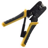 Veraura Lifestyle Yeskit YK-2101N 3’ü 1 Arada RJ45 Kesme, Soyma ve Konnektör Çakma Seti Kablo Sıkma Pensesi