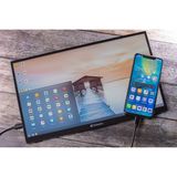 Verbatim 15.6" Full HD Dokunmatik IPS + HDR Ekran / Freesync / Entegre Hoparlörlü 60 Hz / 6ms Alüminyum Taşınabilir Monitör - PMT-15 (49592) (Neopren Koruyucu Kılıf Dahil)