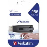 Verbatim Store N Go V3 256GB USB 3.2 Gen 1 Kaydır - Kilitle Flash Bellek - 49168