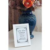 Verda Çerçeve 10x15 Cm Fotoğraf Çerçevesi! Ahşap Ayaklı Pvc Camlı Dekoratif Masaüstü Çerçeve! Beyaz Renk