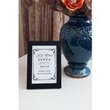 Verda Çerçeve 10x15 Cm Fotoğraf Çerçevesi! Ahşap Ayaklı Pvc Camlı Dekoratif Masaüstü Çerçeve! Siyah Renk