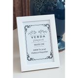 Verda Çerçeve 10x15 cm Kırılmaz Pvc Camlı Fotoğraf Çerçevesi! Ahşap Ayaklı Dekoratif Masaüstü Çerçeve!