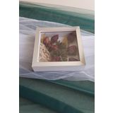 Verda Çerçeve 20X20X5 Cm Anı Çerçevesi! Yeni Moda Çiçek Anı Çerçevesi!