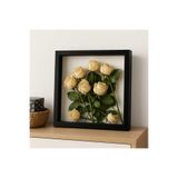 Verda Çerçeve 25x25 Cm Siyah Derin Anı Çerçevesi-7 Cm Derinlikli Anı Çerçevesi Gül Kutusu! Hkm Ticaret