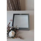 Verda Çerçeve 25X25 Cmfüme Derin Anı Çerçevesi-6 Cm Derinlikli Anı Çerçevesi Gül Kutusu! Hkm Ticaret