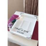 Verda Çerçeve 30x40 Cm Beyaz-modern(FÜME) Ledli Fotoğraf Bölümlü Tasarım Gül Kutusu Anı Çerçevesi! Ayna Çerçeve!