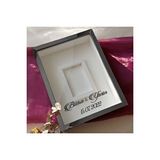 Verda Çerçeve 30x40 Cm Füme Pleksi Kaplı Fotoğraf Alanlı Model Tasarım Gül Kutusu Anı Çerçevesi! Ayna Çerçeve! Mavi