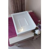 Verda Çerçeve 30X40 Cm Ledli Beyaz Fotoğraf Bölümlü Tasarım Gül Kutusu Anı Çerçevesi! Isimsiz