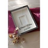 Verda Çerçeve 30x40 Cm Ledli Füme Pleksi Kaplı Fotoğraf Bölümlü Tasarım Gül Kutusu Anı Çerçevesi! Ayna Çerçeve! Mavi